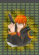 神秘信使MM亞光貼紙A7 - Seven 707