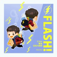 閃電俠透明壓克力吊飾-A款常服款