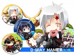 驅魔少年75MM徽章