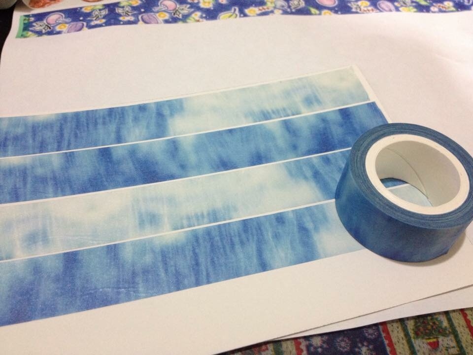 湛藍紙膠帶