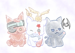 【驅魔少年】驅魔喵喵無料卡片