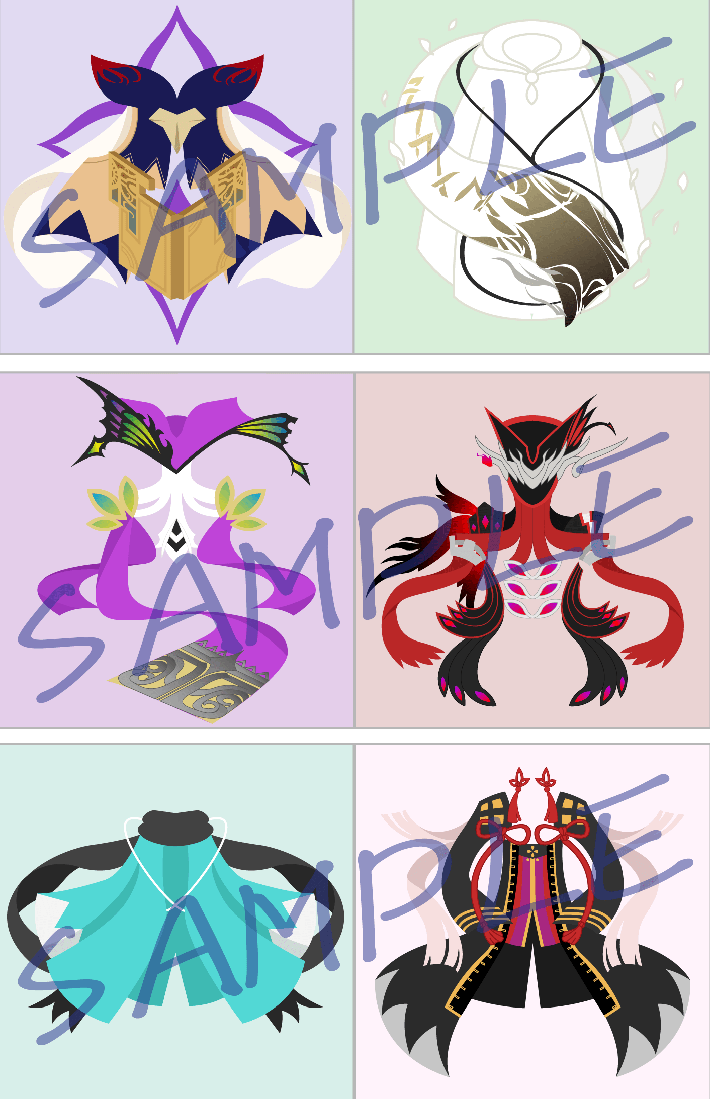 【FGO】形象壓克力吊飾