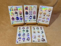 【鬼滅之刃】虹光刀模貼紙系列