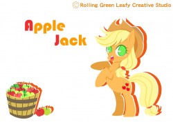 彩虹小馬-客製化馬克杯-AppleJack