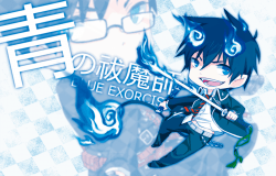 青之驅魔師 悠遊卡貼 - 奧村燐 & 奧村雪男 款