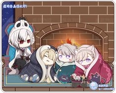 壁爐之家組合立牌