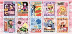 【Steven Universe/史帝芬宇宙】 SU角色吃貨 半斷刀模貼紙