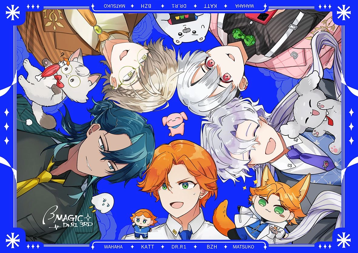 【厭世醫師阿萬】無料-健康公關部三周年明信片