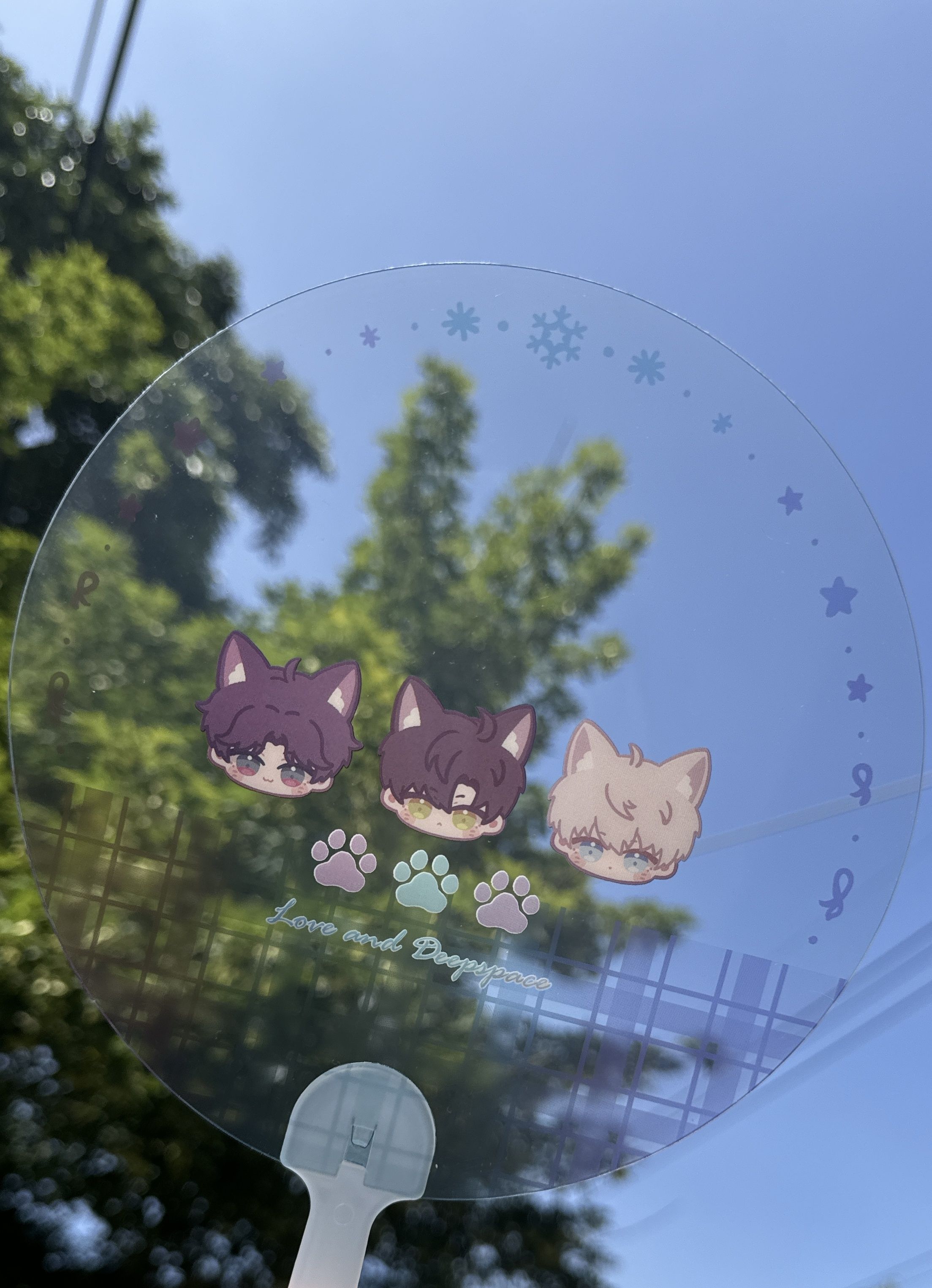 【戀與深空】黎魚星透扇