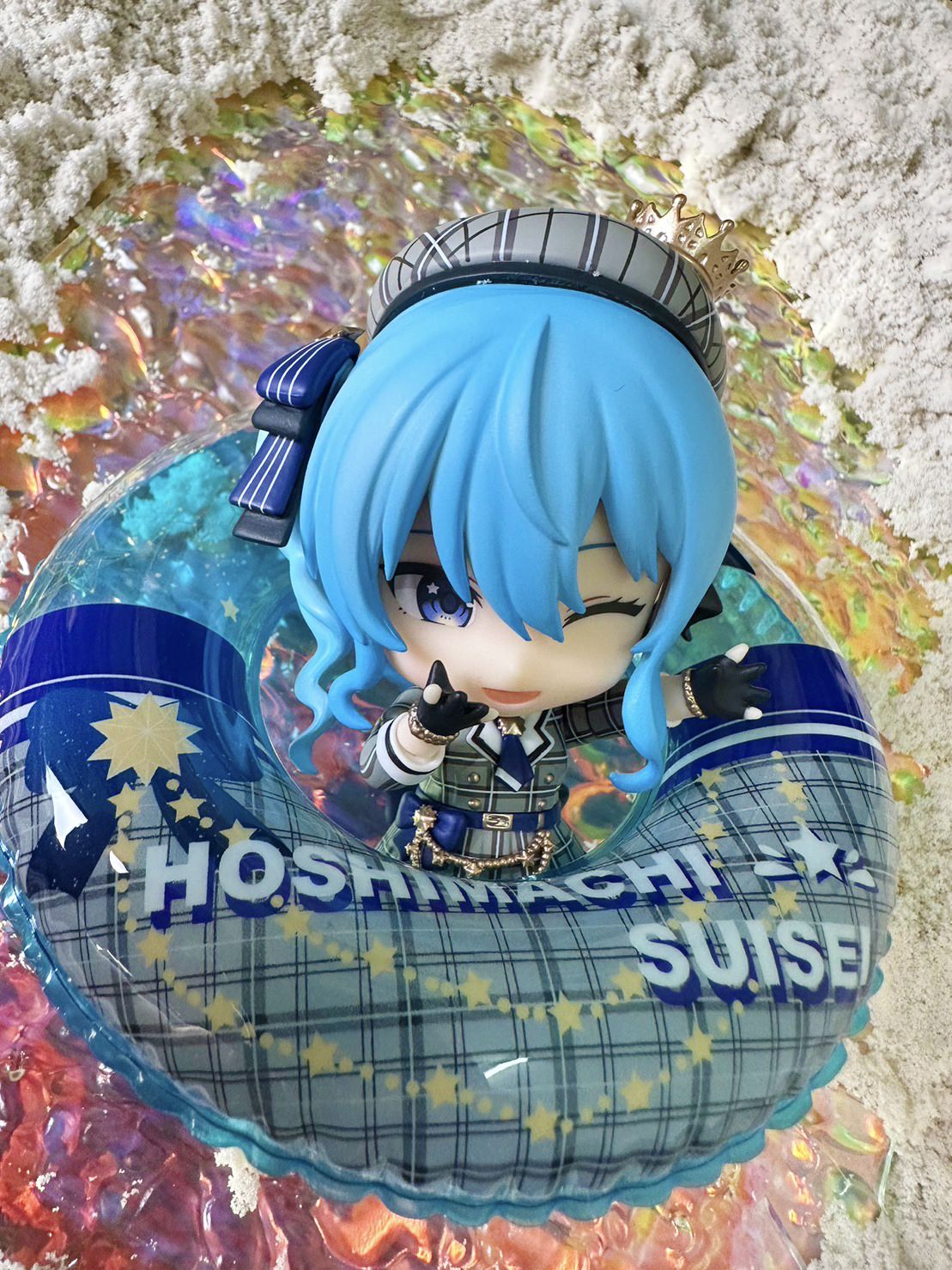 hololive 造型小泳圈吊飾 -  星街彗星 / 星街すいせい