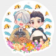 勇利+Victor KISS&CRY壓克力吊飾