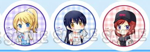 LoveLive胸章