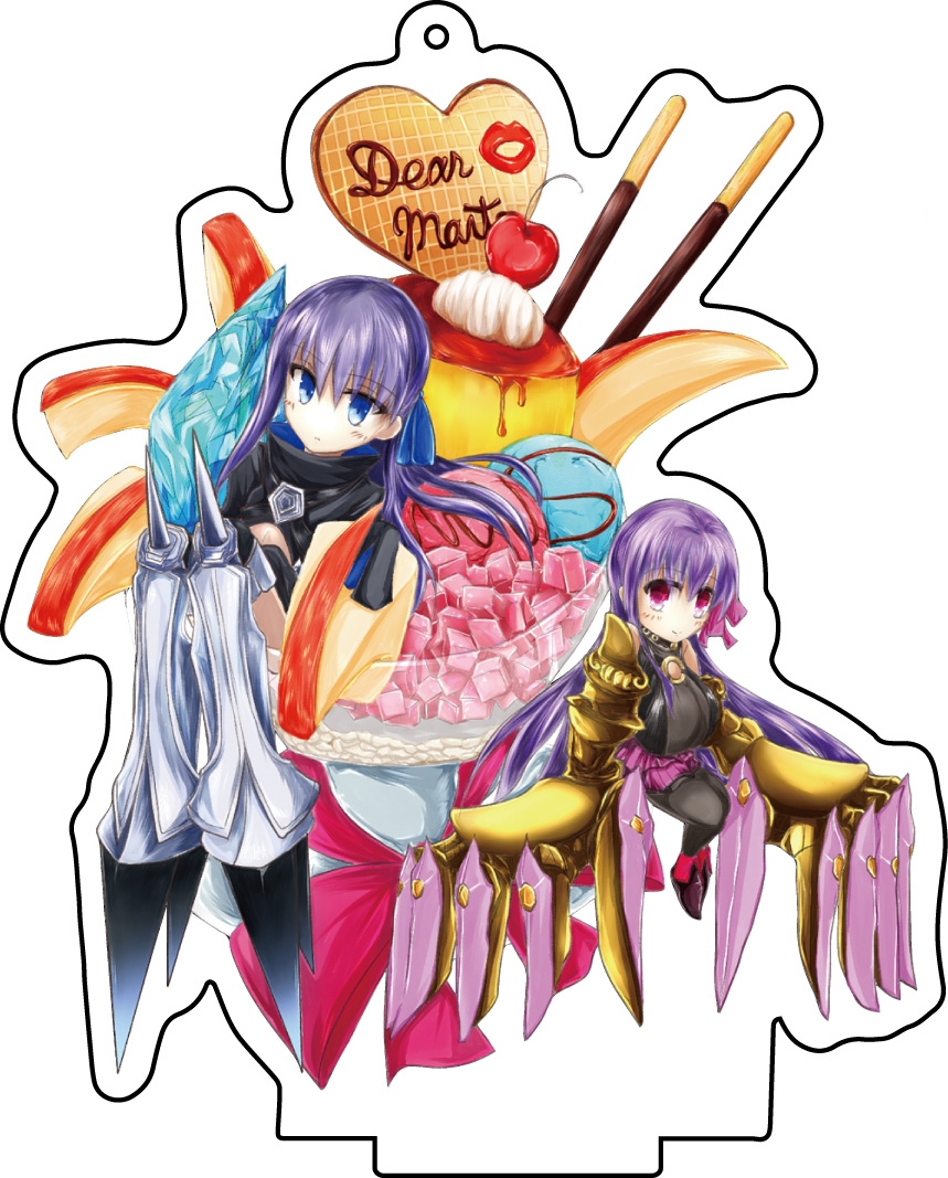 Fate/Grand Order 壓克力立牌吊飾 Meltlilith＆Passionlip