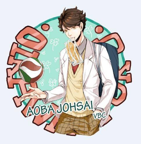 【HQ!!】及川徹&amp;牛奶麵包 透明大壓克力