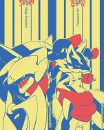 [PM] Mega路卡&烈咬陸鯊 運動毛巾