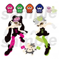 SPLATOON 漆彈大作戰貼紙