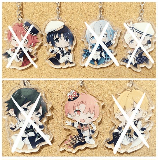 IDOLiSH7 雙面壓克力吊飾