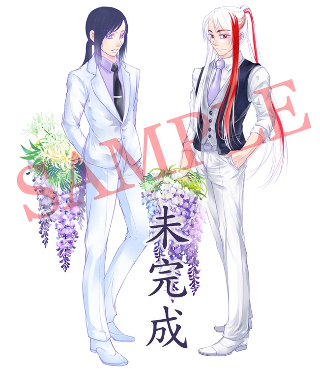 冰炎＆夏碎 透明壓克力人型立牌