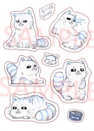 【UNDERTALE】sansy cat 貼紙