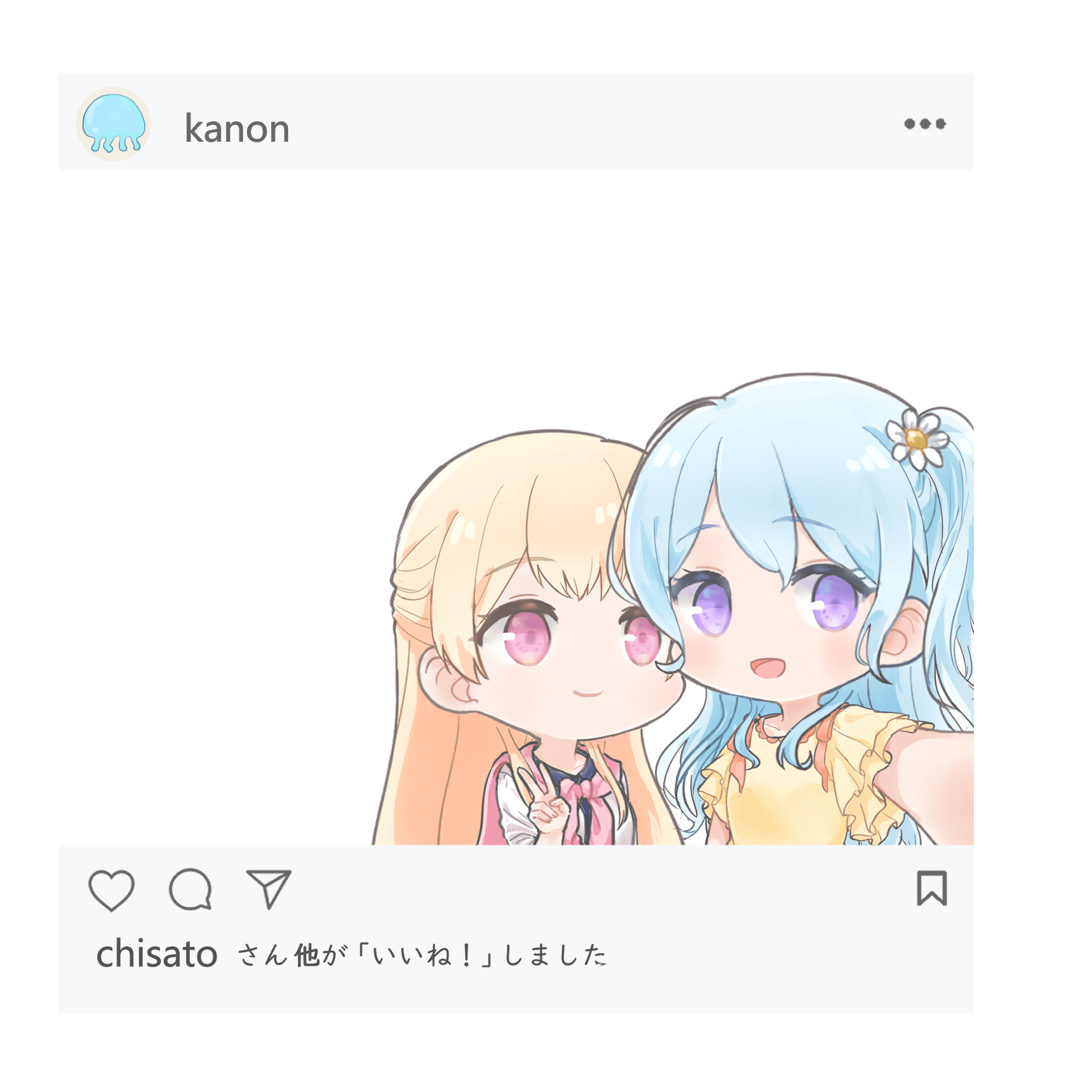 【Bang Dream】千聖花音打卡吊飾