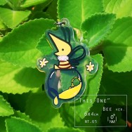 "This One" 蜜蜂ver 原創透明壓克力吊飾