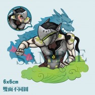 【鬥陣特工】雙龍x源氏x半藏x島田兄弟雙面壓克力吊飾