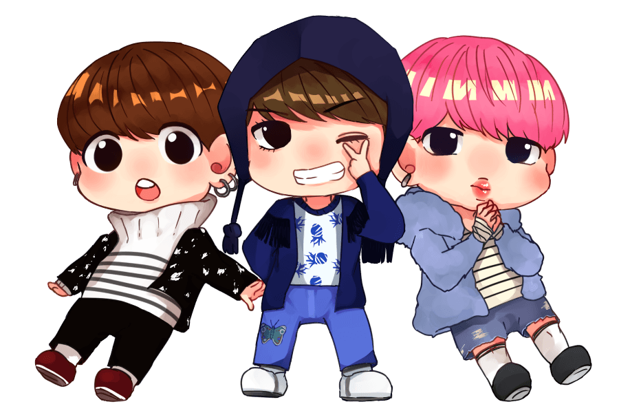 BTS-忙內line吊飾