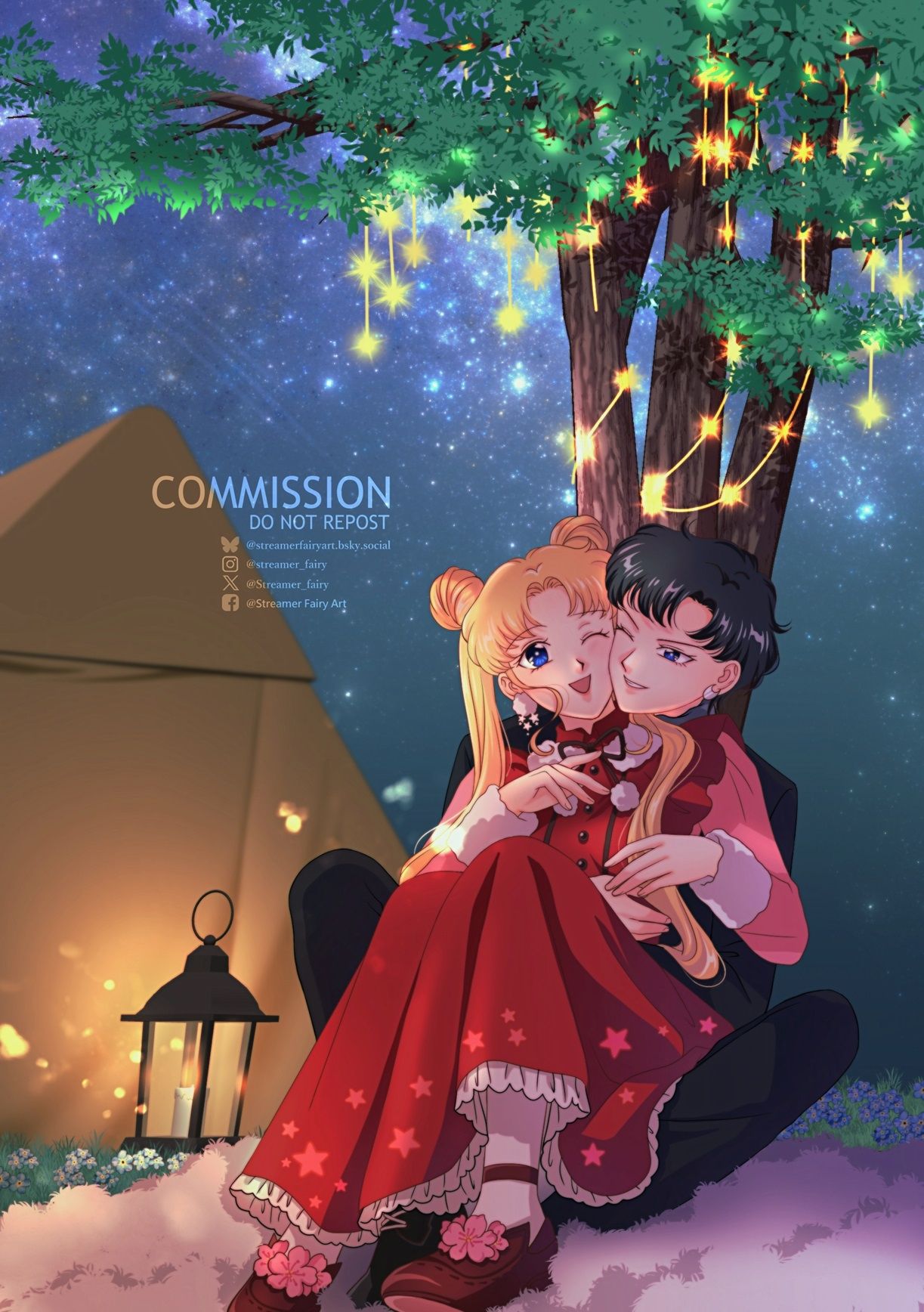 美少女戰士 同人 星野光x月野兔 平安夜
