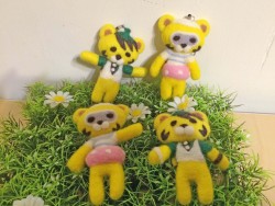Tiger&Bunny 虎叔Q版羊毛氈吊飾