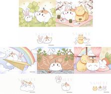 《原創Mochi》明信片
