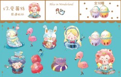 愛麗絲 剪邊貼紙 (*ﾉ∀`*)  夢遊通販中