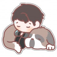 狗狗們壓克力別針
