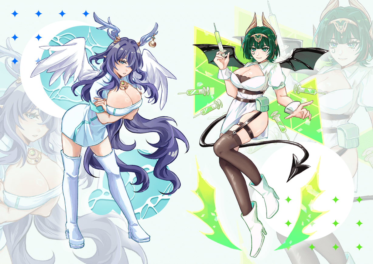 挪德妹妹小護士壓克力立牌
