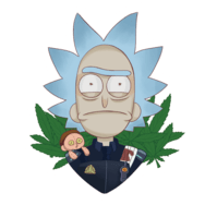RICK雙面不同圖滴膠壓克力 警察