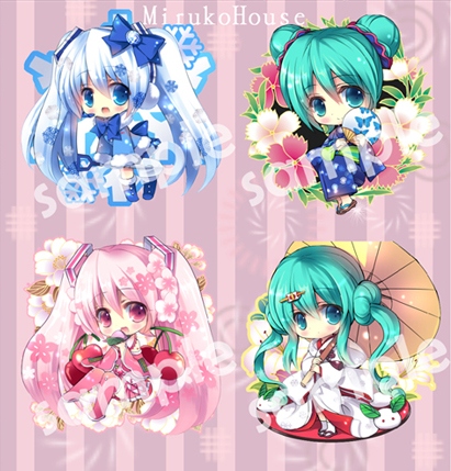 MirukoHouse- Miku金屬吊飾