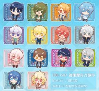 【I7】購物籃娃娃 透明壓克力別針