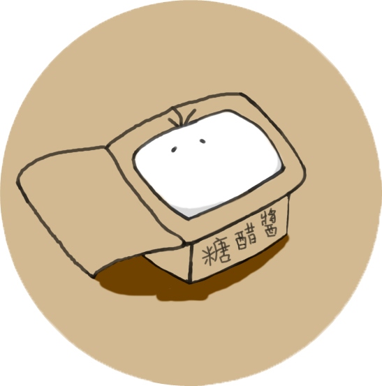 自創 三毛君胸章