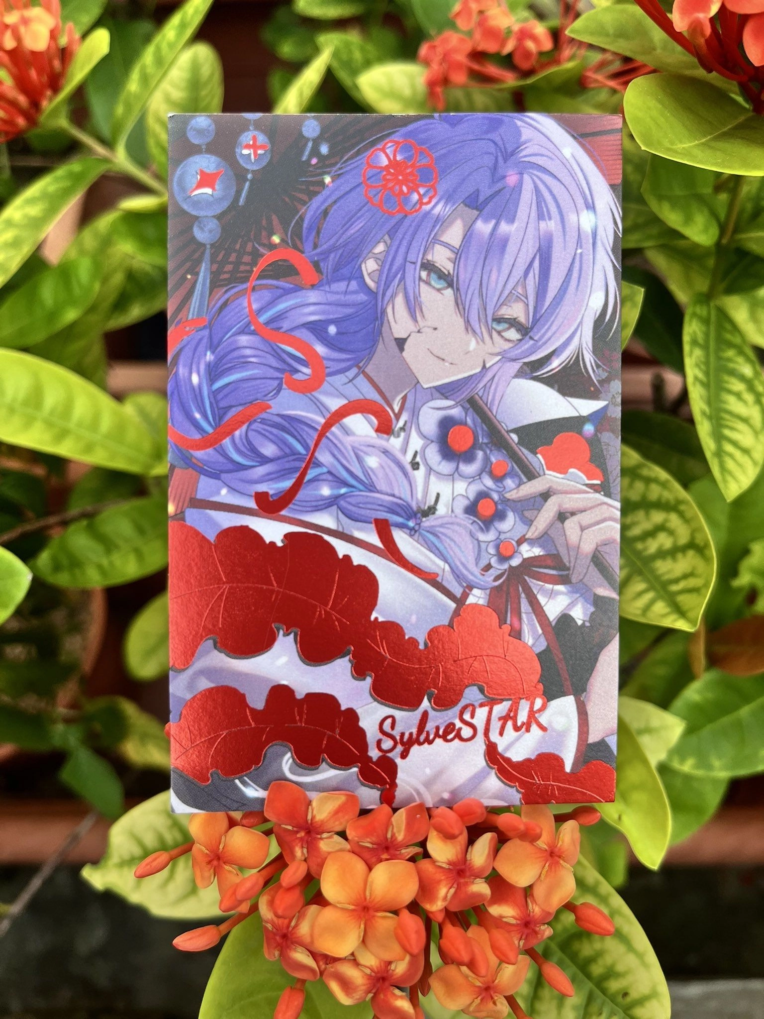 【彩虹社】星導新衣裝拍立得_燙紅