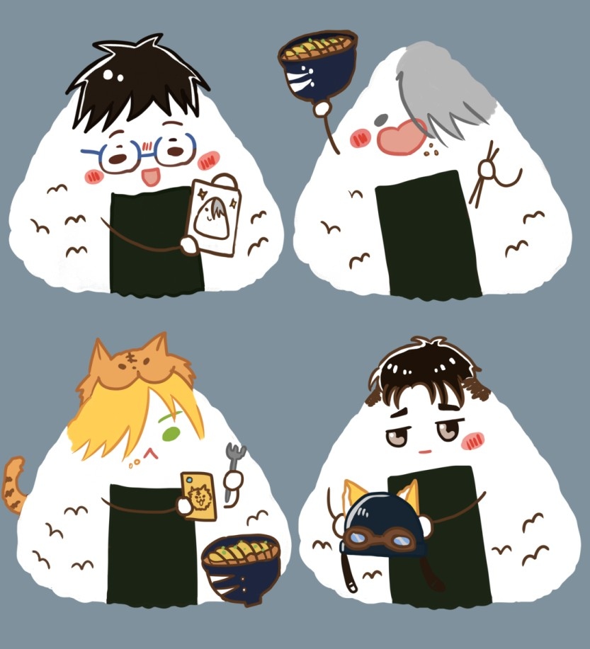 YOI 飯糰胸章