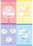 [ 魔法的雜貨鋪 ] 原創魔女雜貨明信片