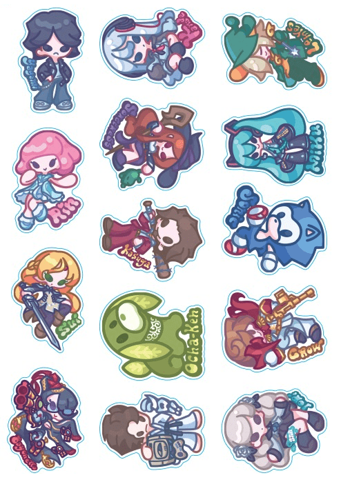 2024 SEGA GAME ONLY 預售票贈品 貼紙