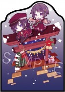 【特傳】夏碎&千冬歲壓克力手機座（聖誕節限定）