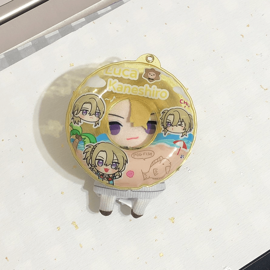 Luca泳圈充氣吊飾