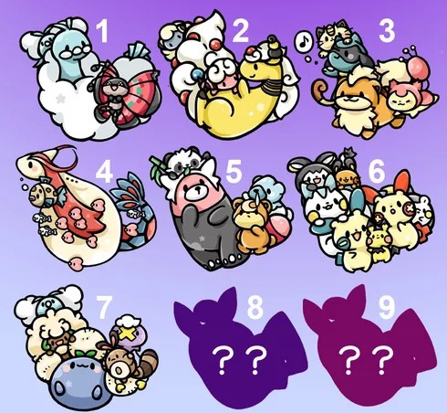 精靈寶可夢/神奇寶貝猜猜我是誰~壓克力掛件，含兩款隱藏圖案！