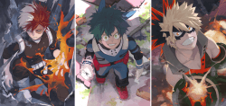 【MHA】轟出爆初印象明信片