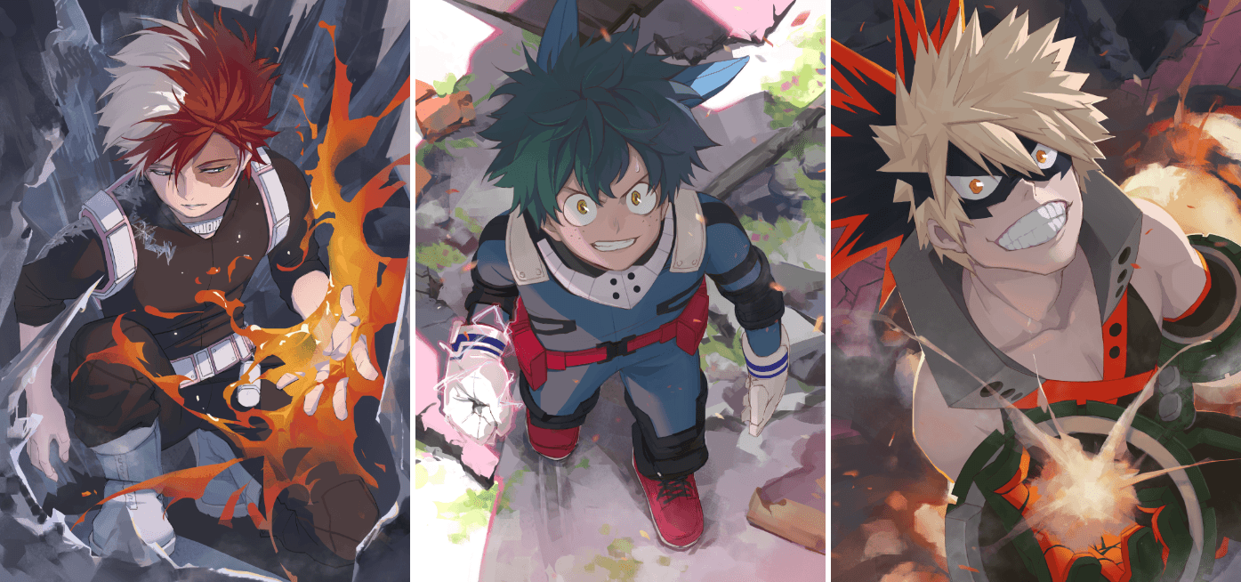 【MHA】轟出爆初印象明信片
