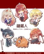 【鏈鋸人】半透明漸層壓克力吊飾-共6款