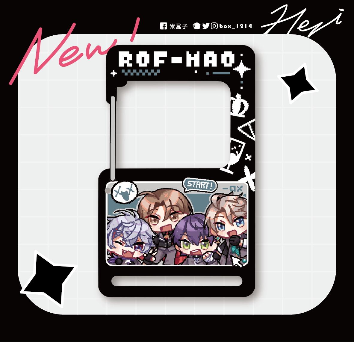 【にじさんじ】ROF-MAO壓克力登山扣