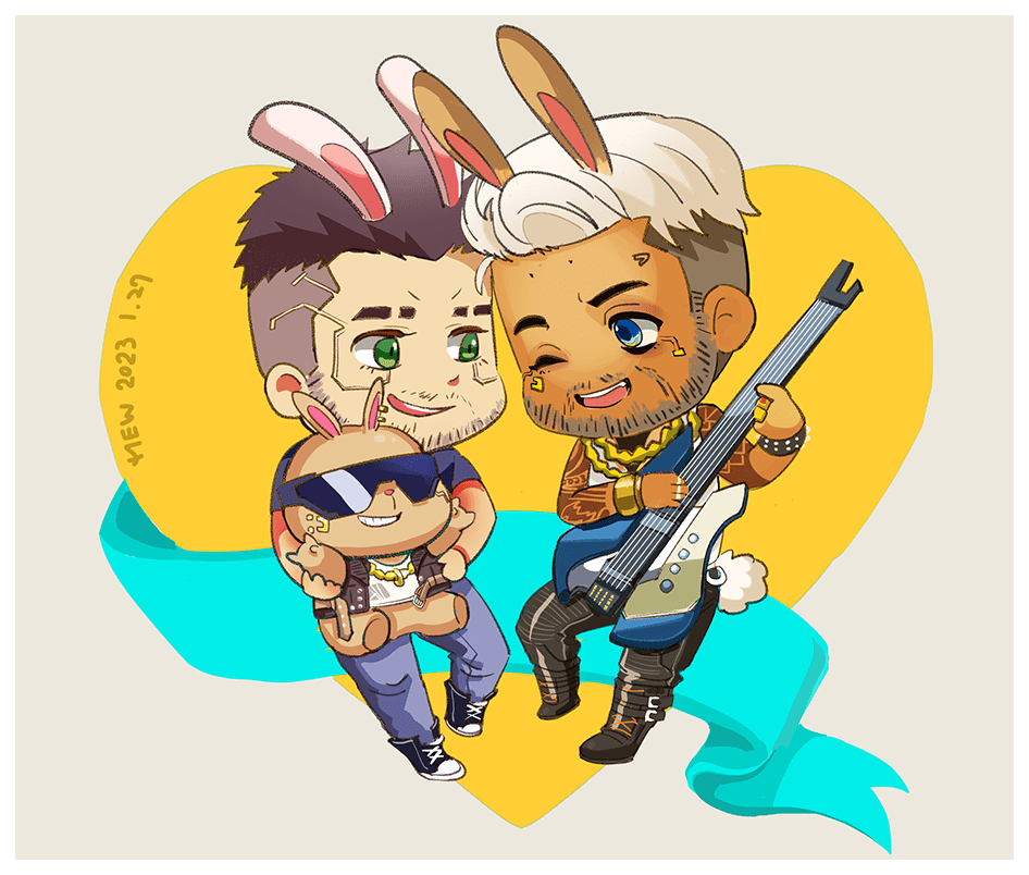 【CyberPunk2077】VxKerry兔兔小卡