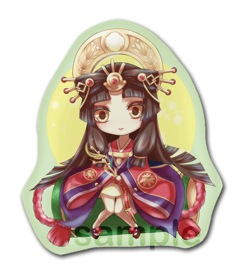 輝夜姬造型小抱枕